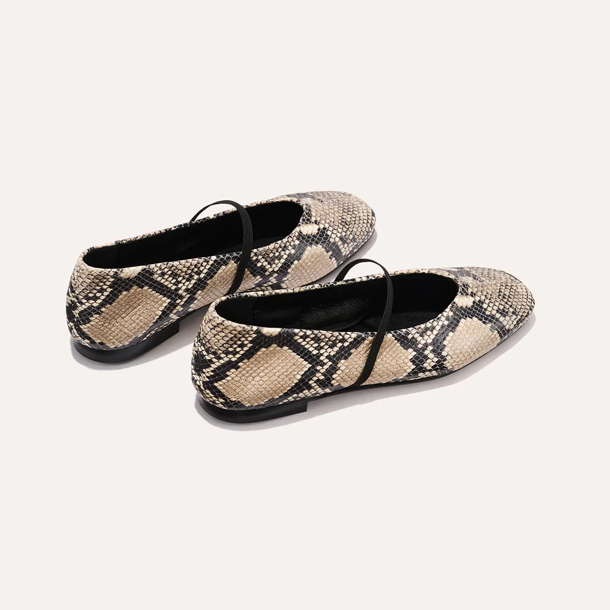 The Phoebe - Natural Python Embossed - Margaux